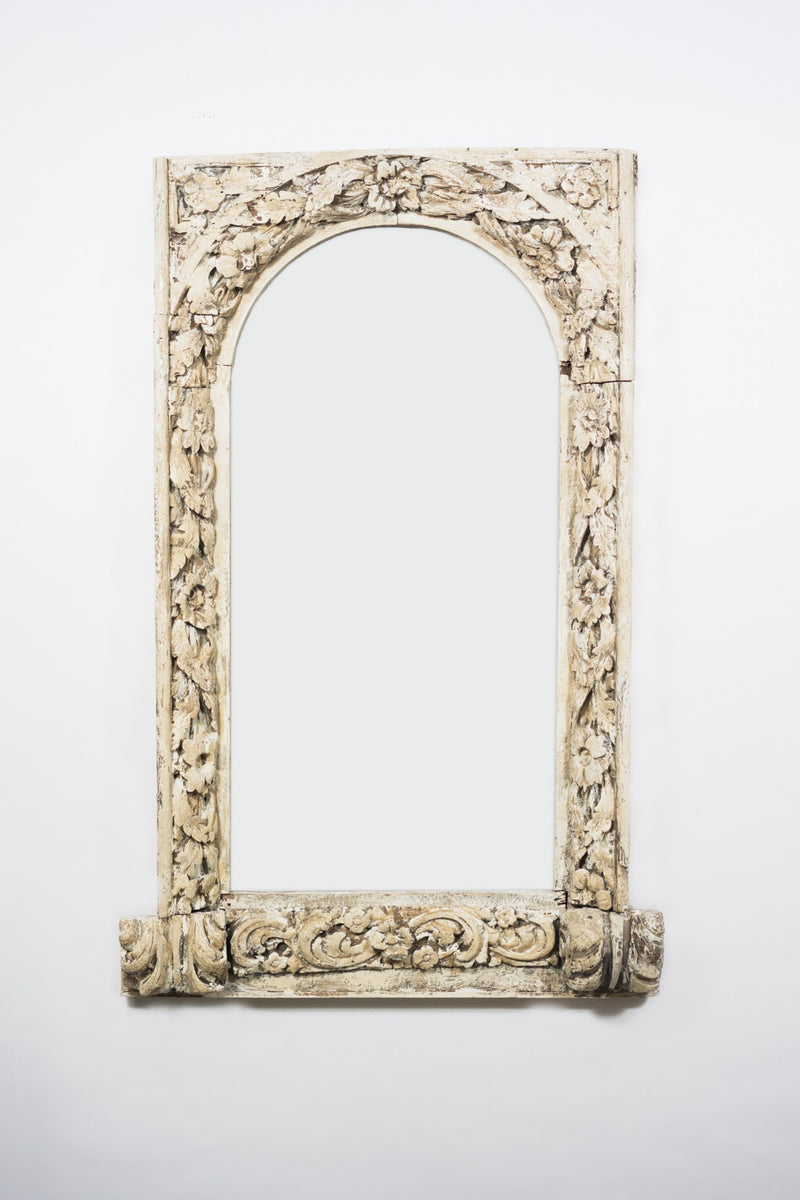 Carved Arch Mirror