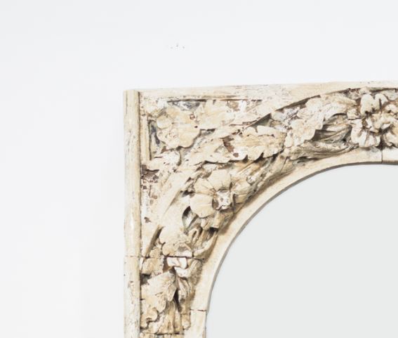 Carved Arch Mirror