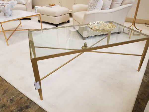 Gold Leafed Coffee Table