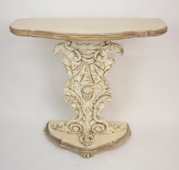 Hand Carved Console